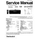 sa-dx930 service manual