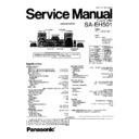 Panasonic SA-EH501GCS Service Manual