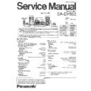 Panasonic SA-EH502GK Service Manual