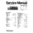 sa-ex110p, sa-ex110pc service manual
