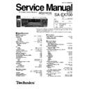 sa-ex700gc, sa-ex700gn service manual