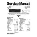 sa-g56pp service manual / changes