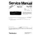 sa-g68pp simplified service manual