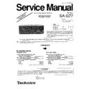 sa-g77pp service manual / changes