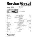 Panasonic SA-HE9 (serv.man2) Service Manual
