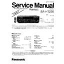 sa-ht220pp simplified service manual