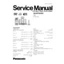 Panasonic SA-HT520EE Service Manual