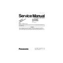 Panasonic SA-HT60EE, SA-HT60GN Service Manual / Supplement