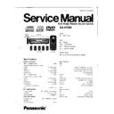 Panasonic SA-HT80 (serv.man2) Service Manual