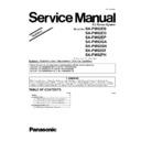 Panasonic SA-PM02EB, SA-PM02EG, SA-PM02EP, SA-PM02GA, SA-PM02GN, SA-PM02GT, SA-PM02PH, SC-PM02EP Service Manual / Supplement