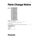 Panasonic SA-PM250EB, SA-PM250EC, SA-PM250EE, SA-PM250EF, SA-PM250EG, SA-PM250GN, SA-PM250PH, SA-PM250PR, SA-PM250GS, SA-PM250GT, SA-PM250GSX (serv.man2) Service Manual / Parts change notice