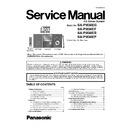 Panasonic SA-PM38EG, SA-PM38EF, SA-PM38EB, SA-PM38EP, SC-PM38EP Service Manual