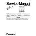 Panasonic SA-PM54GN, SA-PM54E, SA-PM54EG, SA-PM54GT, SA-PM54GD Service Manual / Supplement