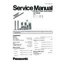 Panasonic SA-PT465EE, SC-PT465EE, SC-PT465EE Simplified Service Manual
