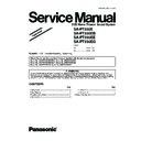sa-pt550e, sa-pt550eb, sa-pt550ee, sa-pt550eg service manual / supplement