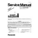 Panasonic SA-PT70EE, SC-PT70EE Service Manual Simplified