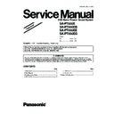 sa-pt850e, sa-pt850eb, sa-pt850ee, sa-pt850eg service manual / supplement