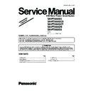 sa-pt850gc, sa-pt850gcs, sa-pt850gct, sa-pt850gn, sa-pt850gs service manual / supplement