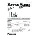 Panasonic SA-PT860EE, SC-PT860EE Simplified Service Manual