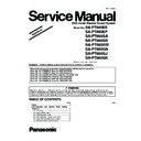 Panasonic SA-PT880EE, SC-PT880EE (serv.man2) Service Manual / Supplement