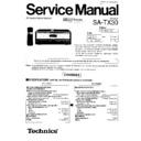 sa-tx30p service manual