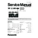 Panasonic SA-VK870GC, SA-VK870GCS, SA-VK870GS Service Manual