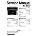 sb-ak25 service manual