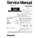 sb-ak35gc, sb-ak35gk service manual