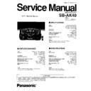 sb-ak40 service manual