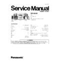 Panasonic SB-AK48 (serv.man2) Service Manual