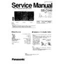 sb-c649p service manual
