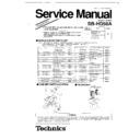 Panasonic SB-HD50A (serv.man2) Service Manual / Supplement