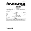 sb-hd560e service manual