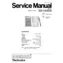 sb-hd60agc service manual