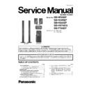 sb-hf85ep, sb-hc85ep, sb-hs85ep, sb-hw70eg, sb-pt85ep service manual