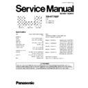 sb-ht702p service manual