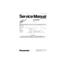 sb-hw860e simplified service manual