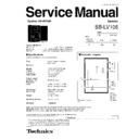 sb-lv105p service manual