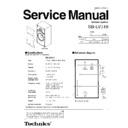 sb-lv310pp service manual