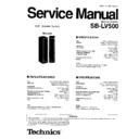 sb-lv500 service manual