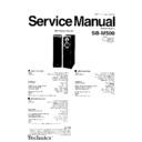 Panasonic SB-M500 (serv.man2) Service Manual