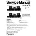 Panasonic SB-PC60XGK Service Manual
