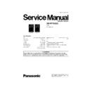 sb-pf760gc service manual