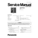 sb-pf9gc service manual