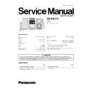 Panasonic SB-PM21E Service Manual