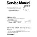 sb-ps60e3 service manual