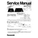 sb-pt501gcs simplified service manual