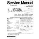sb-pt55gc1, sb-pt55gk service manual