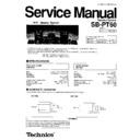 Panasonic SB-PT60 Service Manual