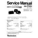 sb-pt600 service manual